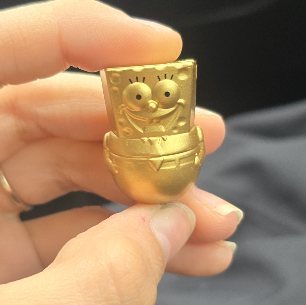 Gold SpongeBob Figurine